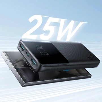 Joyroom 10000 mAh 25 W Powerbank – Schnelles Laden von 3 Geräten gleichzeitig