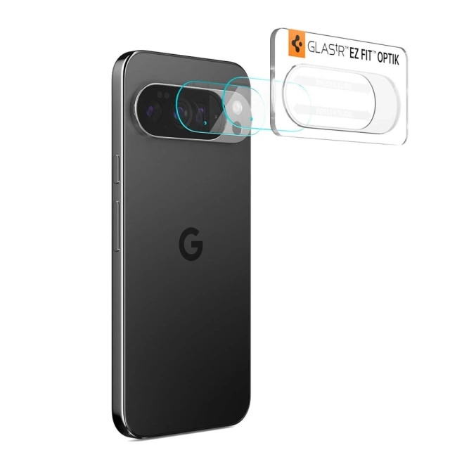 Osłona Aparatu Spigen Optik Glas.TR Camera Protector 2-Pack Google Pixel 10 Pro XL Crystal Clear