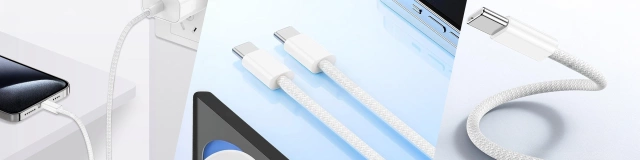 Oryginalny kabel Apple A2795 do ładowania USB-C 1m 60W do iPhone 15 / 16 Szybkie ładowanie Biały