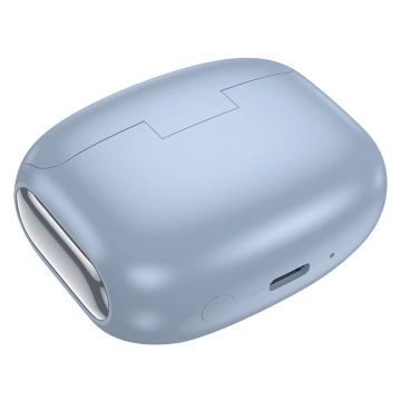 TWS Hoco EQ21 ANC ENC Bluetooth 5.4 LED Blau Kopfhörer