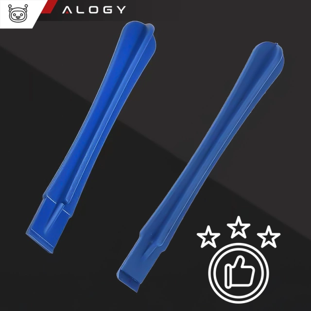 Przyrząd do zdejmowania nakładek gąbek z słuchawek Alogy Earpad Remove Stick Niebieski