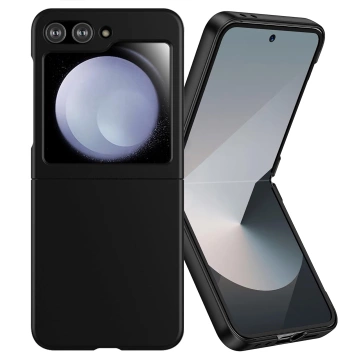 Hülle für Samsung Galaxy Z Flip 6 Alogy Thin Case Schutzhülle mattschwarz