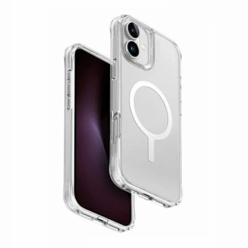 Etui UNIQ LifePro Xtreme do iPhone 16 6.1" Magclick Charging Przezroczysty/Frost Clear