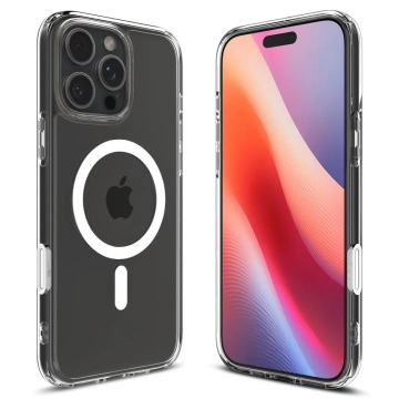 Etui Spigen Ultra Hybrid „T“ Mag Magsafe iPhone 16 Pro Max Weiß