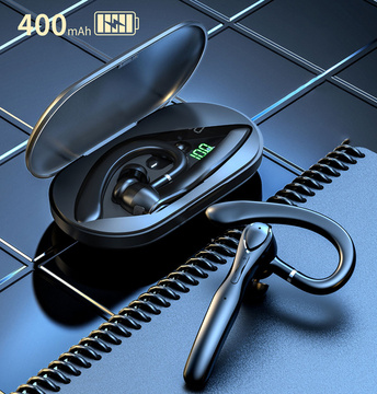 Alogy ENC BT TWS Bluetooth 5.3 Wireless Earphone Headset mit Ladekoffer Schwarz