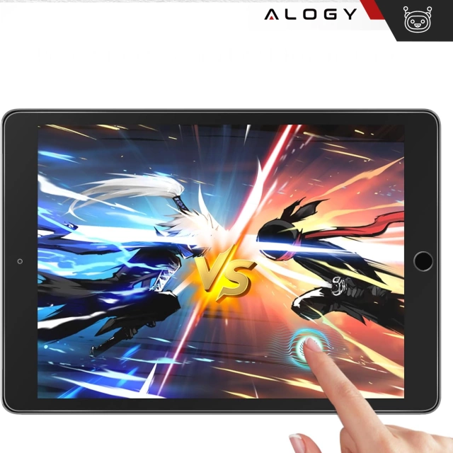 Matowe Szkło hartowane do Apple iPad 10.2 gen. 7/8/9 Alogy Matte Paper-Like Screen Protector z ramką montażową