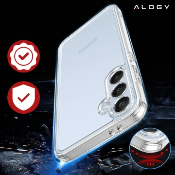 Alogy HybridShield™️ Schutzhülle für Samsung Galaxy S24 FE, transparent