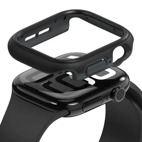 ETUI FÜR APPLE WATCH 10 (46MM) CZARNE RINGKE ONYX