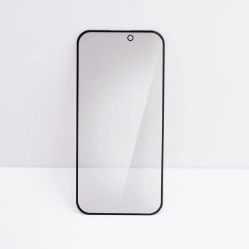 Panzerglas für iPhone 16 Pro Forcell Privacy Glass schwarz 9H
