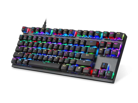 Motospeed K82 mechanische Tastatur mit blauem Schalter