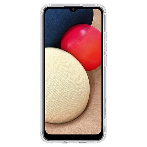 Etui Samsung EF-QA026TT do Samsung Galaxy A02s Clear Cover Transparent