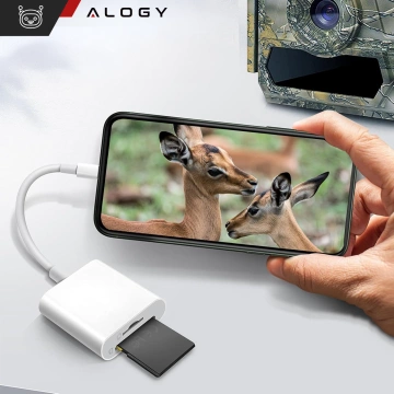 Alogy SD-Micro-Kartenleser für iPhone iPad Lightning-Adapter