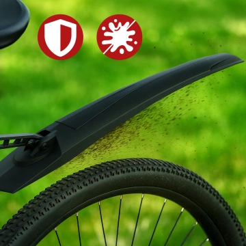 Plattform-Fahrradpedale für MTB-Fahrräder, Aluminium 9/16" Schwarzes Aluminium-Set [2 Stk.]