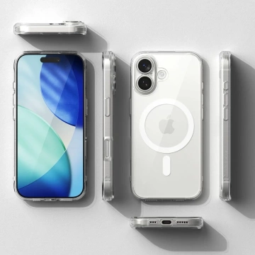 Etui Ochronne do iPhone 17 Ringke Fusion Magnetic MagSafe Clear