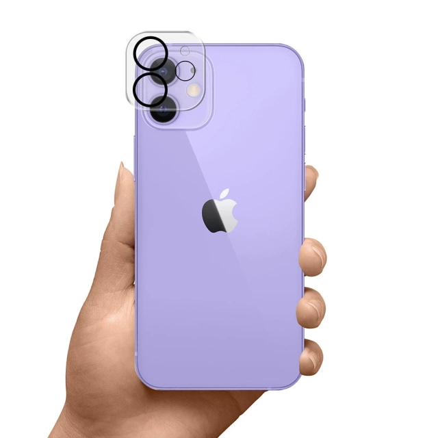 Szkło na aparat do Apple iPhone 11/12 mini - 3mk Lens Pro Full Cover