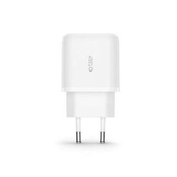 Ladegerät C20W 2-Port USB-C - USB PD20W / QC3.0 Weiß