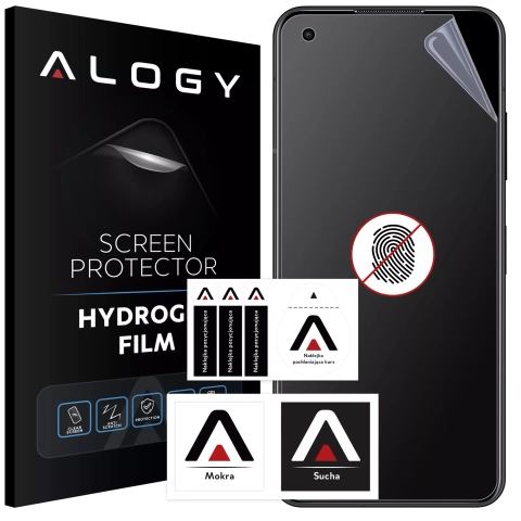 Folia "MATOWA" do Asus Zenfone 9 Hydrożelowa Alogy HydroSkin Matte Pro™ na ekran do etui "BEZ ODCISKU PALCÓW"