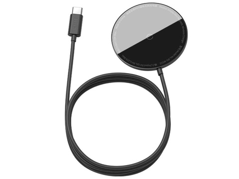 Baseus Magnetisches Qi-Ladegerät für iPhone 12 15W Schwarz