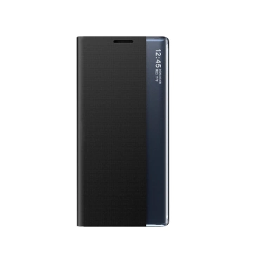 Neues Sleep Case für Samsung Galaxy S23 Plus Hülle mit Klappständer schwarz