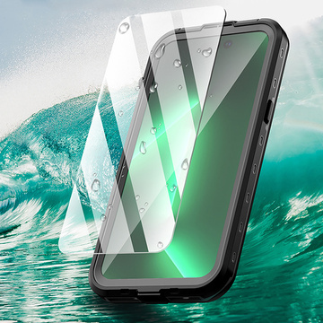 Armored 360 Case wasserdicht IP68 für MagSafe für iPhone 13 Pro Max Schwarz