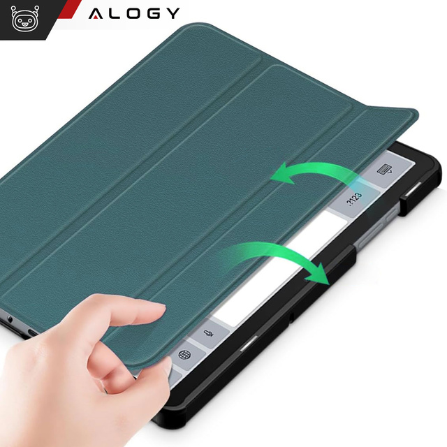 Etui do Samsung Galaxy Tab A11+ / A9+ Plus 2023 11" X210/X215/X216 obudowa na tablet Case Alogy Book Cover Zielone