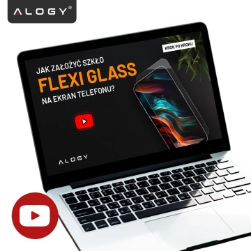 Bruchsicheres 9H-Hybridglas für Zebra TC21/TC26, vollflächig, flexibel und widerstandsfähig, Alogy FlexiGlass™ Volltransparent