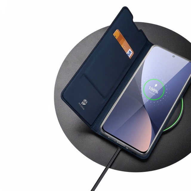 Dux Ducis Skin Pro kabura etui pokrowiec z klapką Xiaomi 12X / 12 niebieski