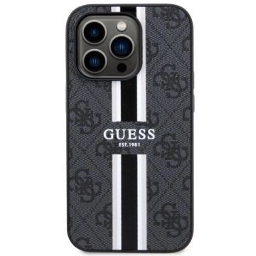 Etui Guess GUHMP14XP4RPSK do iPhone 14 Pro Max 6.7" hardcase 4G Printed Stripes MagSafe