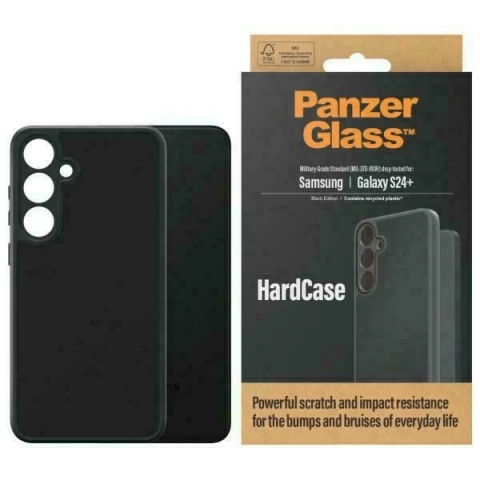 Etui do Samsung Galaxy S24+ Plus PanzerGlass HardCase D3O Black