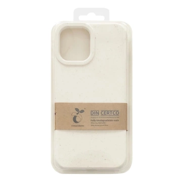 Eco Case für iPhone 14 Plus Weiße abbaubare Silikonhülle