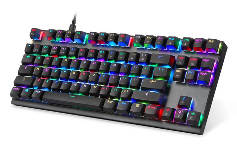 Motospeed K82 RGB mechanische Tastatur (schwarz)
