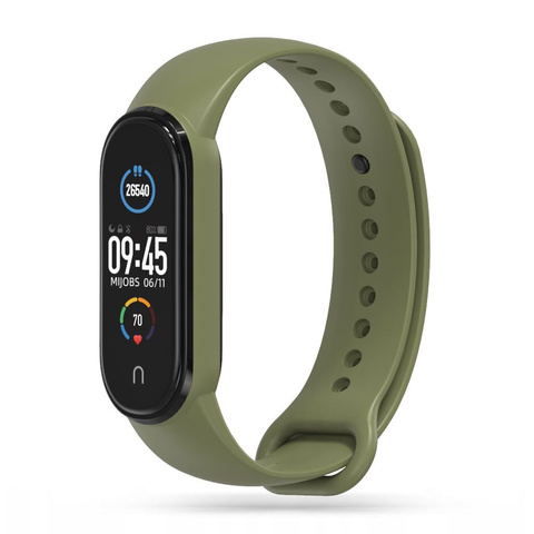 IconBand Sportarmband für Xiaomi Mi Smart Band 5/6/6 NFC / 7 Military Green