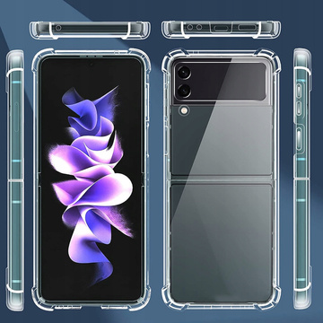 Etui Pancerne ShockProof Alogy Case für Samsung Galaxy Z Flip 3 5G Clear