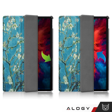 Hülle für Lenovo Tab P11 2gen 11.5 TB350FU TB350XU Alogy Book Cover Case Schutzhülle Mandelblüte