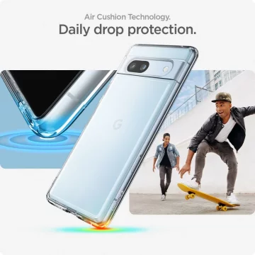 Etui Spigen Ultra Hybrid für Google Pixel 7A Crystal Clear