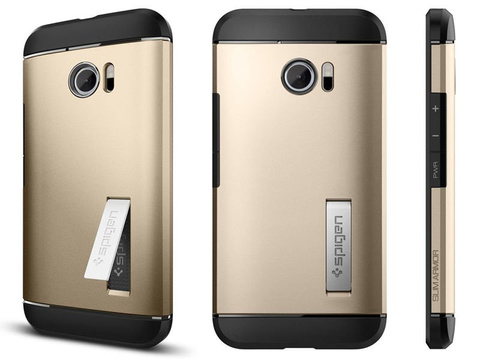 Etui spigen slim armor htc 10 champagne gold