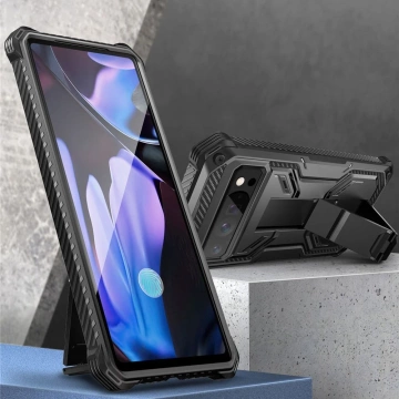Google Pixel 9 Pro XL Supcase ArmorBox Schwarze Schutzhülle