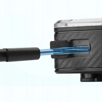 Rockbros Q2S LED-Fahrradrücklicht mit intelligentem Stoppsystem USB-C - USB-A-Kabel - Schwarz