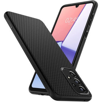 Flip-Cover Spigen Liquid Air Cover für Samsung Galaxy A53 5G Mattschwarz
