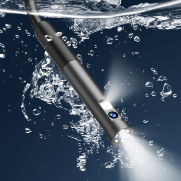 Alogy Duo Cam 1920 Full HD Endoskop-Inspektionskamera Lightning Endoskop für iPhone, USB-C, Micro-USB 3m 8mm schwarz