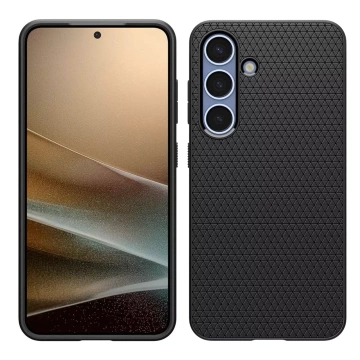 Samsung Galaxy S25 Hülle Schutzhülle Spigen Liquid Air Matt Schwarz