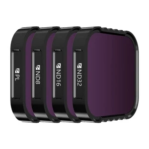 Set mit 4 Freewell 4K Standard-Tagesfiltern für GoPro HERO11/HERO10/HERO9 (Schwarz)