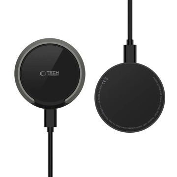 MagSafe Tech-Protect Ladegerät QI15W-A33 Schwarz 15W Ständer