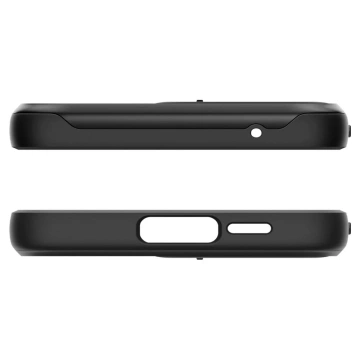 Etui Spigen Optik Armor für Samsung Galaxy A55 5G Schwarz