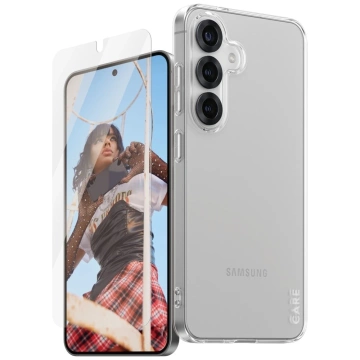 Samsung Galaxy S25 CARE von PanzerGlass Fashion 2in1 Case Glasschutz-Kit