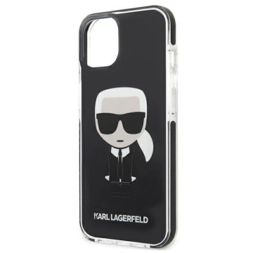 Karl Lagerfeld KLHCP13STPEIKK iPhone 13 mini 5,4" Hardcase Czarny/Schwarz Iconik Karl