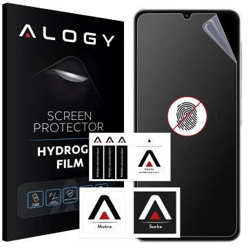 Folia "MATOWA" do Samsung Galaxy A06 5G Hydrożelowa Alogy HydroSkin Matte Pro™ na ekran do etui "BEZ ODCISKU PALCÓW"