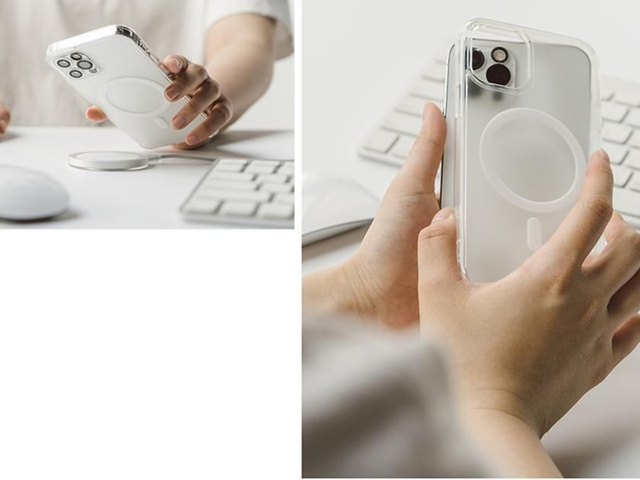 Etui Ringke Fusion Magnetic MagSafe do Apple iPhone 12 Pro Max Matte Clear