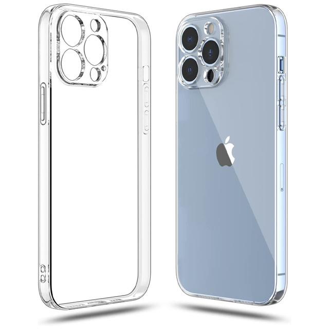Etui pancerne obudowa Alogy Hybrid Case z osłoną na aparat do Apple iPhone 12 Pro Przezroczyste + Szkło