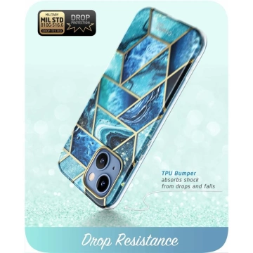 Supcase cosmo iphone 14 plus ozeanblau